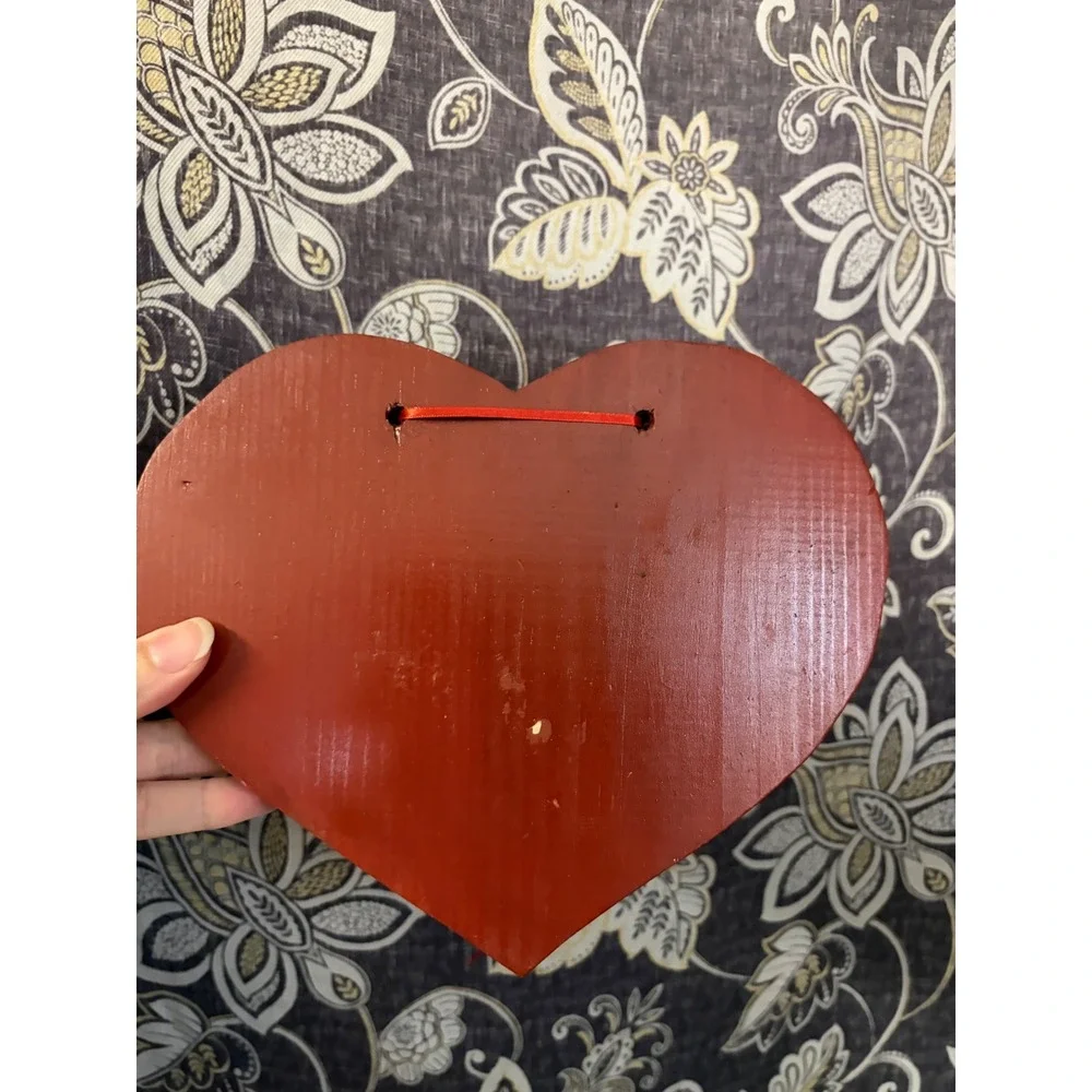 Rustic Wooden Heart Wall Plaque Home is Where You Hang Your Heart